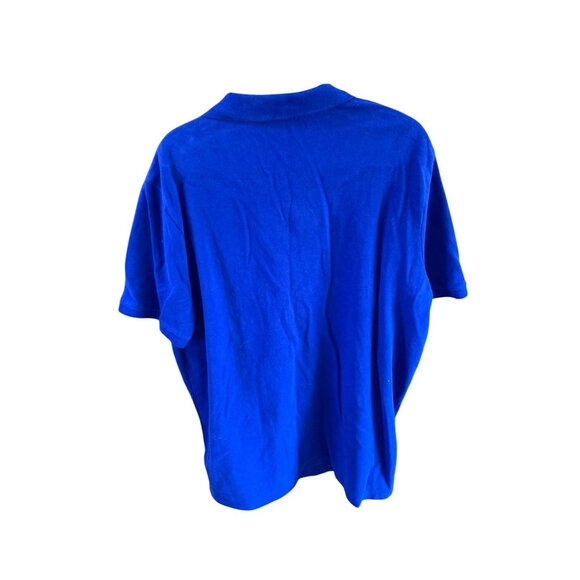 Polo Ralph Lauren Mens Size XL Polo 1/2 Button Pullover Shirt Top Royal Blue Cla - Picture 3 of 3